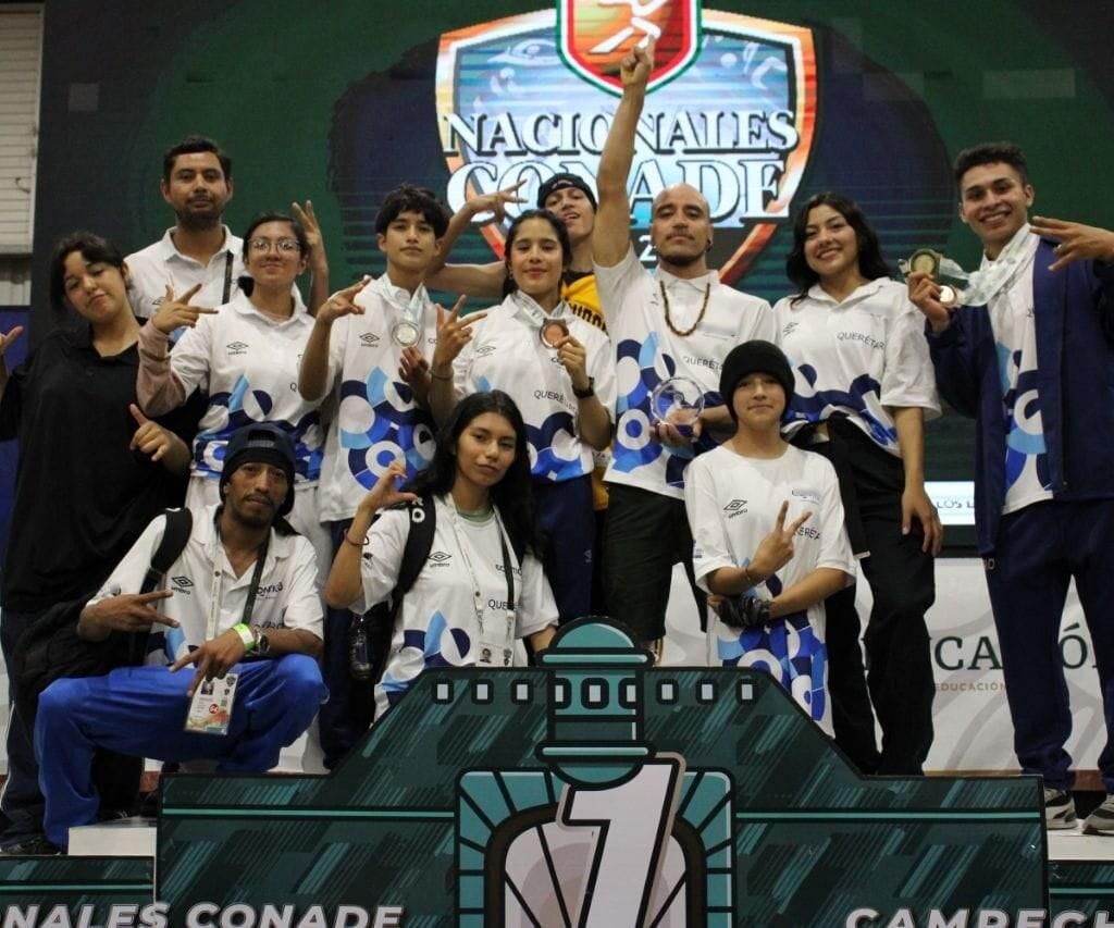 Querétaro, subcampeón en breaking a nivel nacional. Los atletas de la selección queretana de Breaking asistieron a la