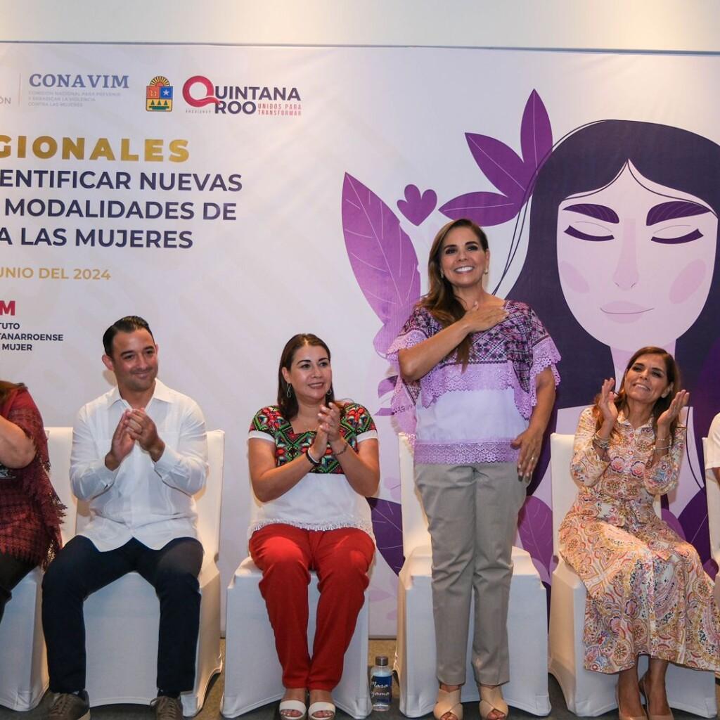 Quintana Roo es sede de Mesa Regional para combatir Nuevas Modalidades de Violencia contra las Mujeres.