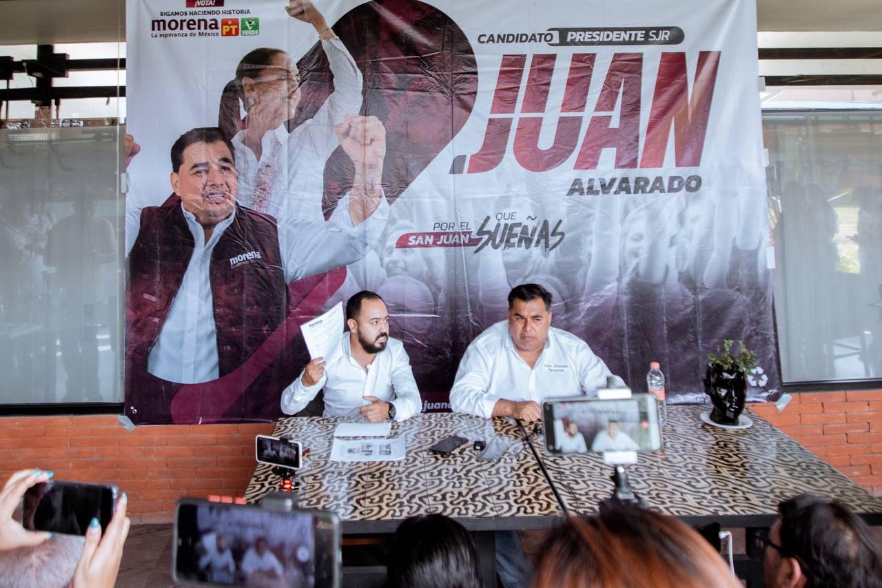 Vamos arriba en las encuestas no necesitamos violentar la elección: Juan Alvarado