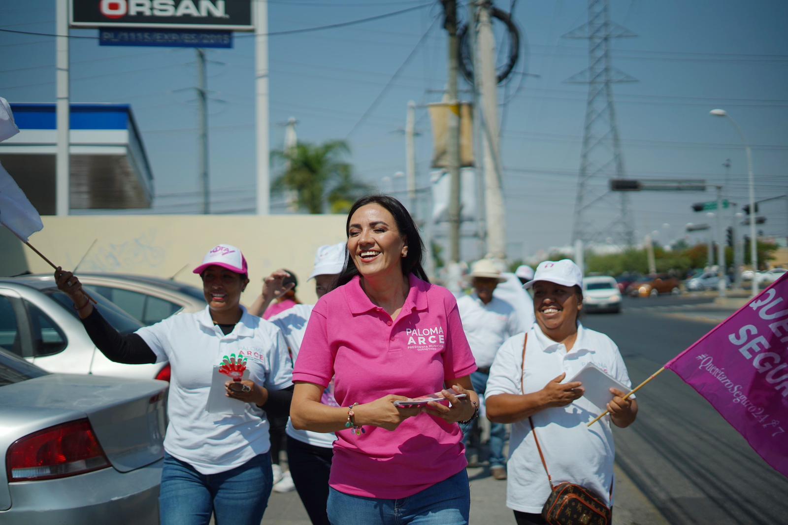 Paloma Arce Islas conecta con los ciudadanos en su recorrido por la delegación Felix Osores en Querétaro