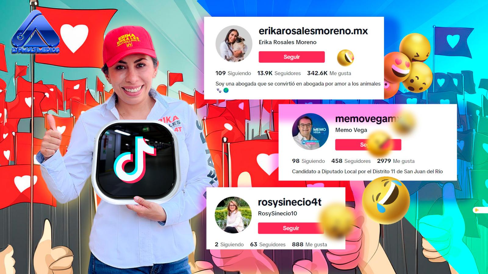 ¡Erika Rosales Triunfa en TikTok y Lidera la Nueva Era Política en SJR!