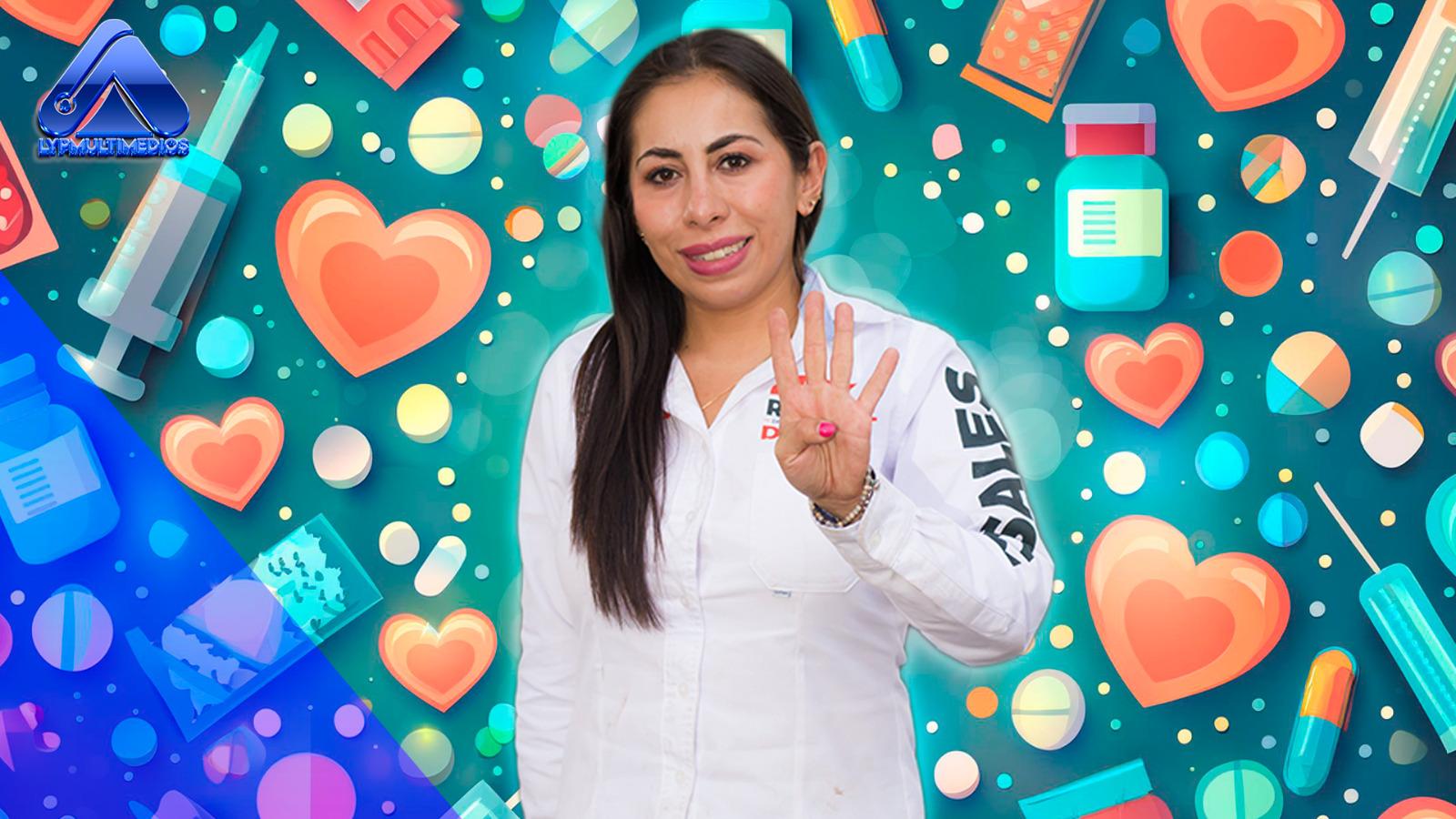 Erika Rosales propone atención médica y medicamentos gratuitos para San Juan del Río