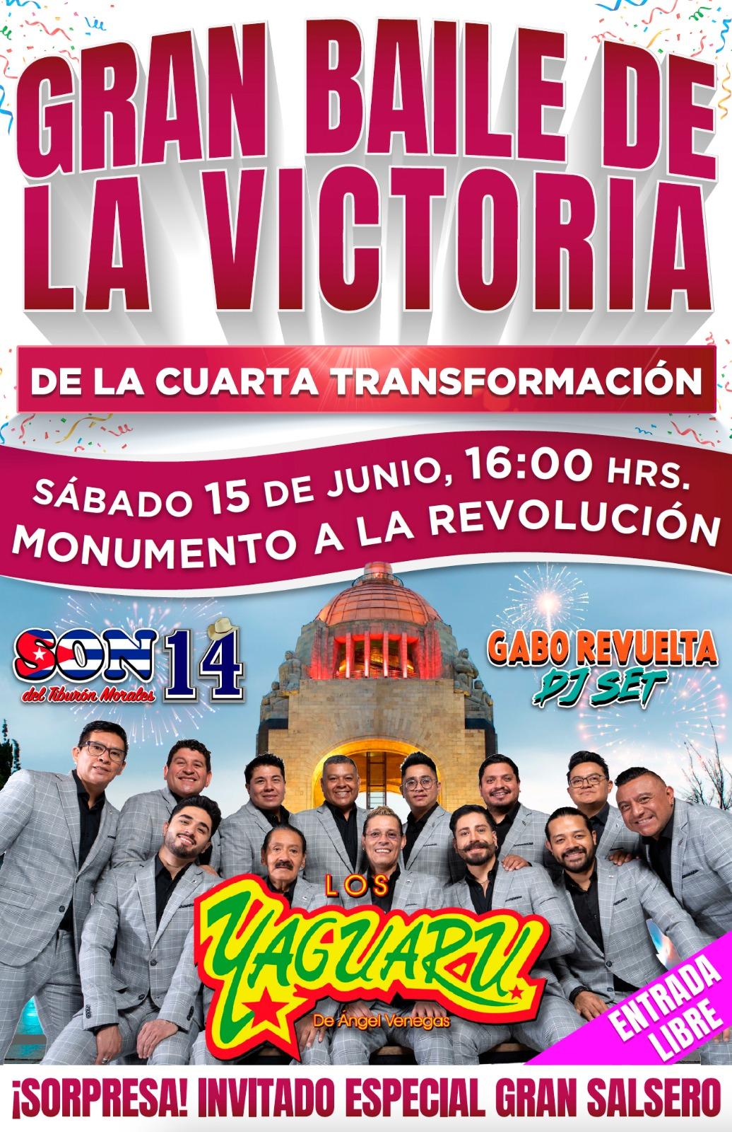 Gran Baile de la Victoria: Celebración de la Cuarta Transformación