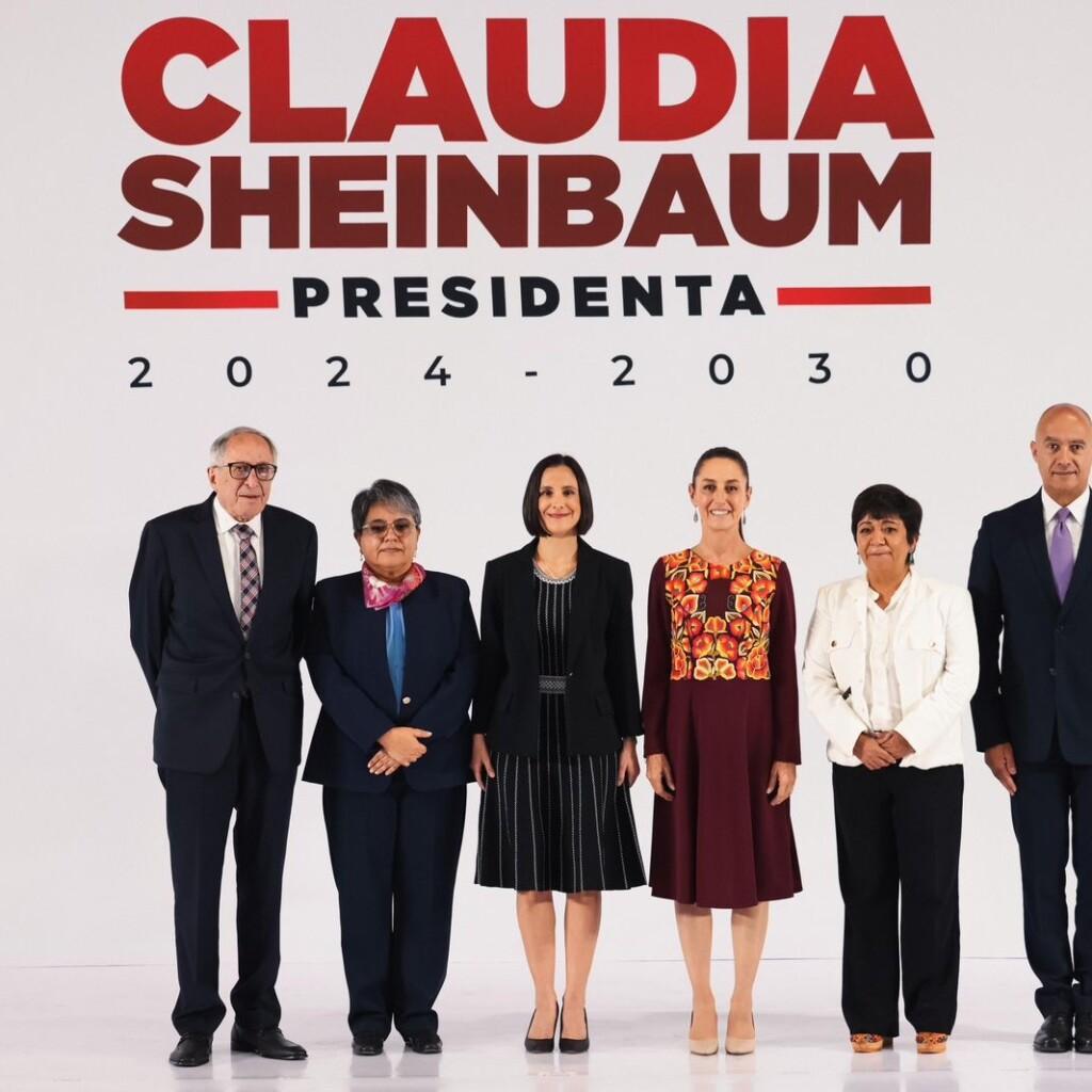 Claudia Sheinbaum anuncia segunda parte de su gabinete.