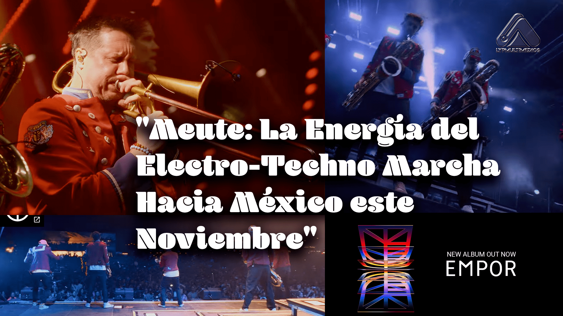 "Meute: La Energía del Electro-Techno Marcha Llega a México este Noviembre"